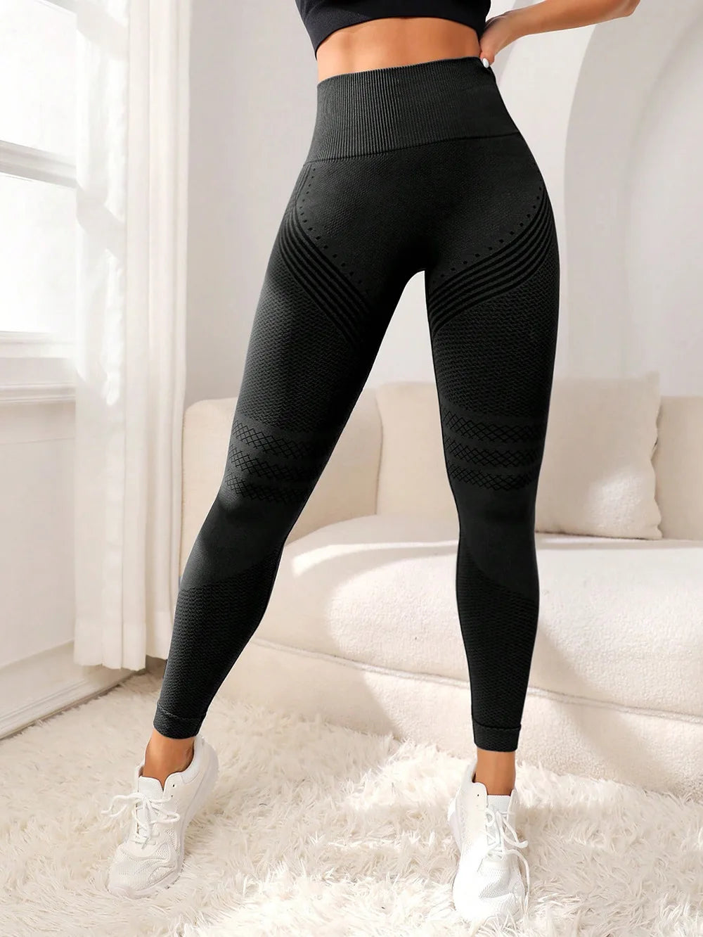 Legging Sport Femme Taille Haute – Galbe & Fitness