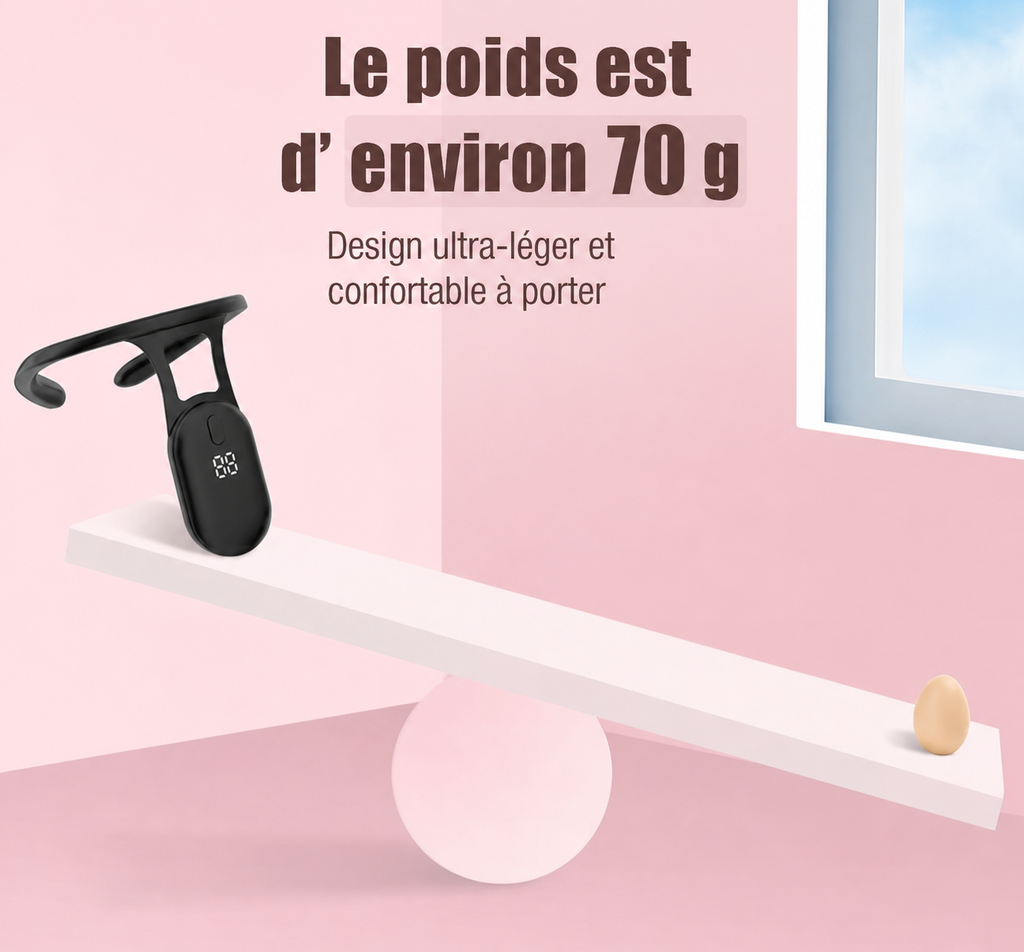 Correcteur de posture intelligent – Anti-dos voûté, Pour adultes et enfants